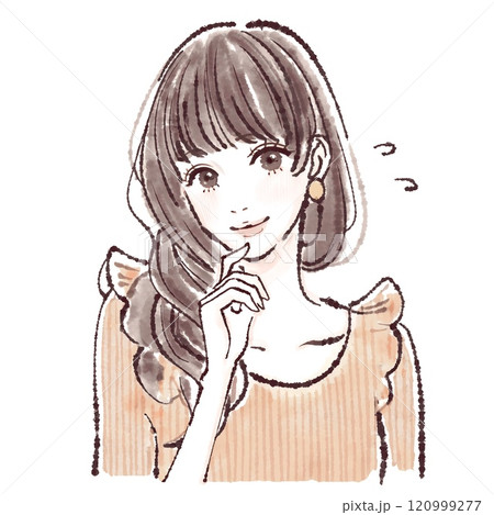 女性・女の子のイラスト素材　 120999277
