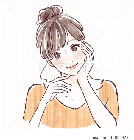 女性・女の子のイラスト素材　 120999282