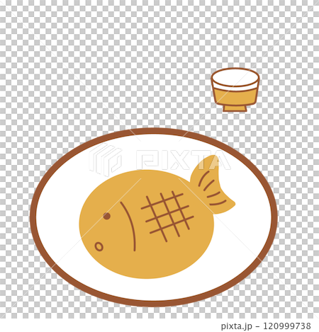 Taiyaki illustration 120999738