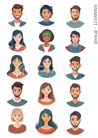 顔のアイコン 121000920