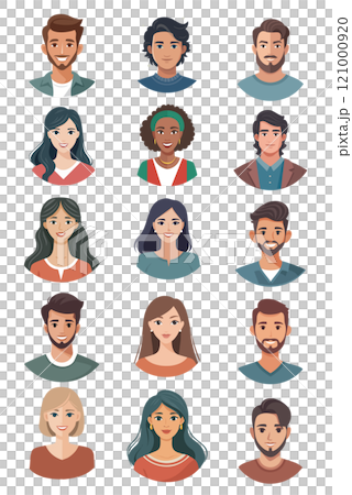 顔のアイコン 121000920