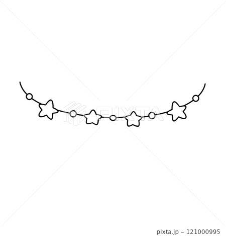 A white background with a black line of stars A white background with a black line of stars 121000995
