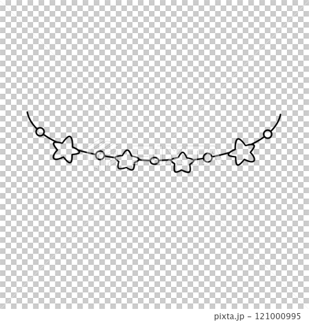 A white background with a black line of stars A white background with a black line of stars 121000995
