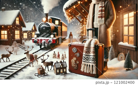 クリスマスの旅行 121002400