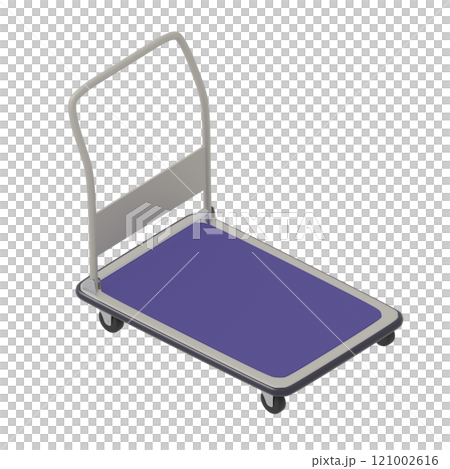 台車の3Dイラスト 121002616