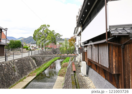 一の坂川沿いの風景【山口県山口市】 一の坂川沿いの風景【山口県山口市】 121003726
