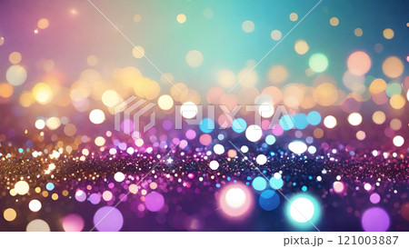 キラキラ / 輝き / 光 /美しい / 宝石 / ジュエリー / ゴージャス / グリッター /	 121003887