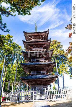 【新潟県_佐渡市_妙宣寺】新潟県内に現存する唯一の『五重塔』 秋編 11月 【新潟県_佐渡市_妙宣寺】新潟県内に現存する唯一の『五重塔』 秋編 11月 121004047