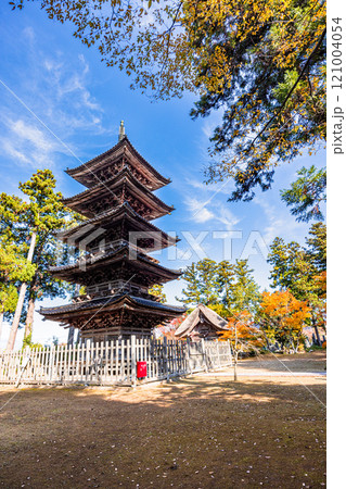 【新潟県_佐渡市_妙宣寺】新潟県内に現存する唯一の『五重塔』 秋編　11月 121004054