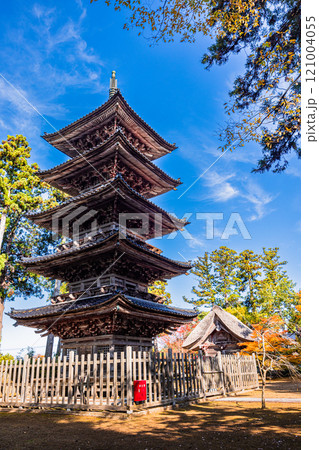 【新潟県_佐渡市_妙宣寺】新潟県内に現存する唯一の『五重塔』 秋編　11月 121004055