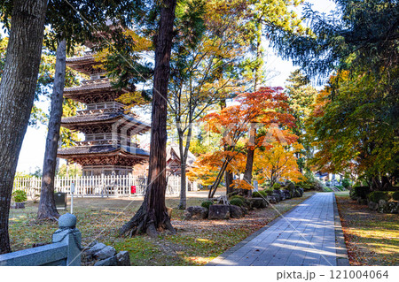 【新潟県_佐渡市_妙宣寺】新潟県内に現存する唯一の『五重塔』 秋編 11月 【新潟県_佐渡市_妙宣寺】新潟県内に現存する唯一の『五重塔』 秋編 11月 121004064