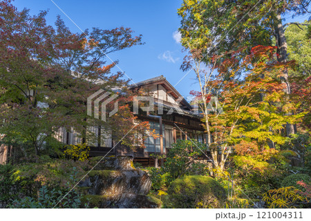 秋の京都 天授庵 書院南庭から見える書院 秋の京都 天授庵 書院南庭から見える書院 121004311