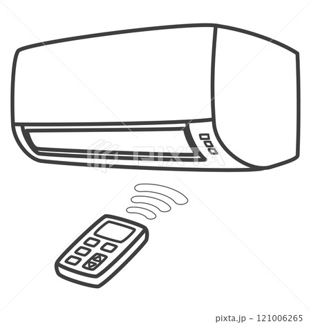 エアコンとリモコン エアコンとリモコン 121006265