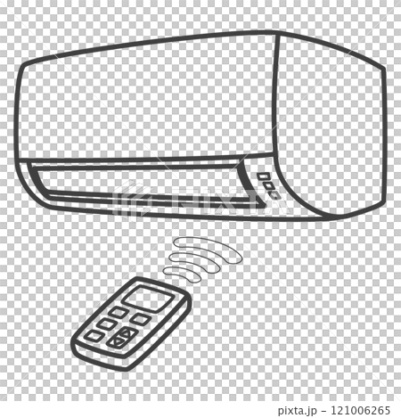 エアコンとリモコン エアコンとリモコン 121006265