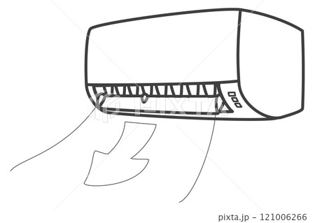 エアコン(運転中) エアコン(運転中) 121006266