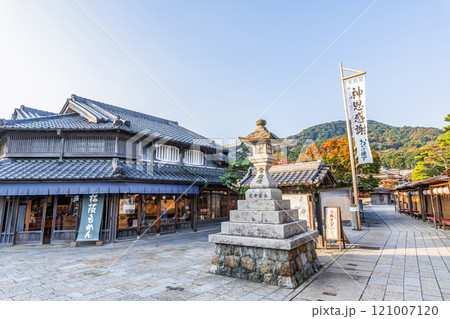 三重県伊勢市 伊勢神宮内宮の近くのにある観光スポット「おかげ横丁」 三重県伊勢市 伊勢神宮内宮の近くのにある観光スポット「おかげ横丁」 121007120