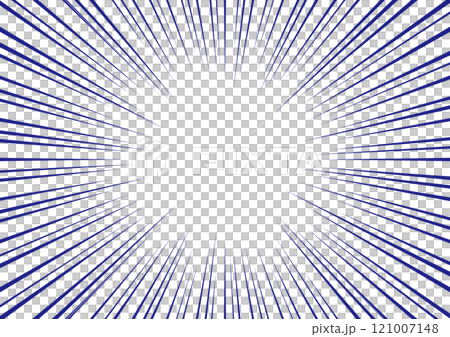 Concentrated lines, blue, background, simple, A3 Concentrated lines, blue, background, simple, A3 121007148