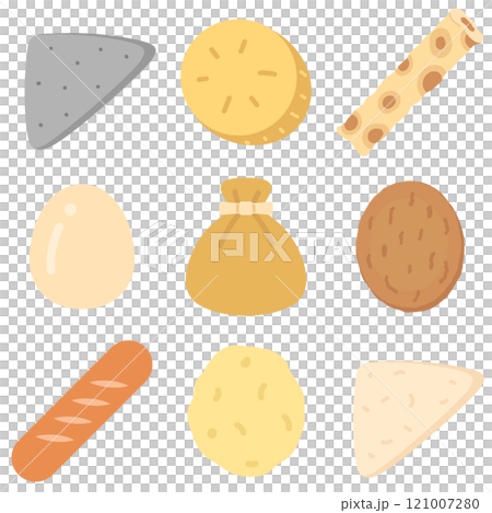 おでんの具のイラストセット 121007280