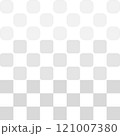 Gradient grid with transparent background effect for screen. Checkerboard pattern 121007380