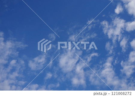 空　青空　雲　風景　自然　背景素材　バックグラウンド 121008272