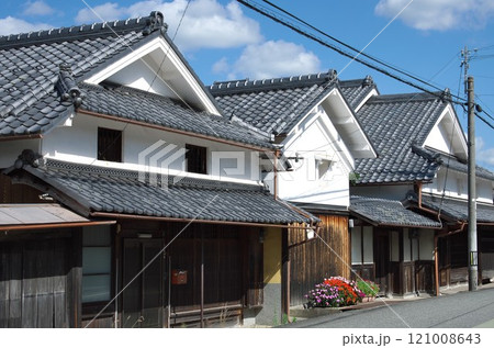 兵庫県丹波篠山市：福住の町並み 121008643