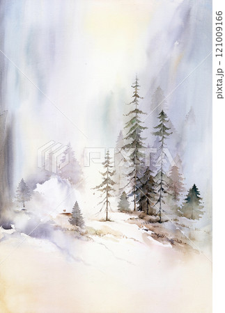 Inspiring Watercolor and Oil Art of Curly and Flowers 121009166