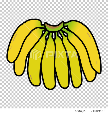 8 根香蕉為一串 8 根香蕉為一串 121009438