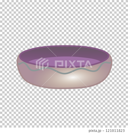 平鍋的插圖 平鍋的插圖 121011823