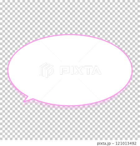 簡單語音 bubble_ellipse_pink 簡單語音 bubble_ellipse_pink 121013492