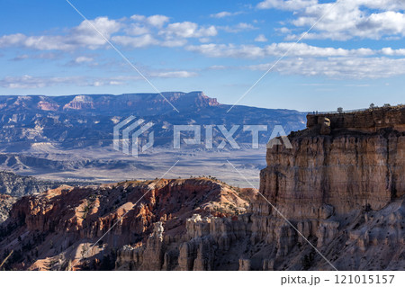 Sandstone rock formations in Bryce Canyon National Park Sandstone rock formations in Bryce Canyon National Park 121015157
