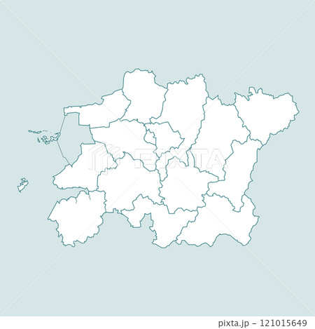 South Korea Jeollabuk-do map illustration South Korea Jeollabuk-do map illustration 121015649