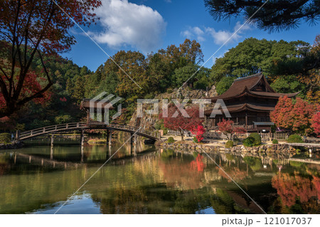 国指定名勝 永保寺庭園 紅葉2024　岐阜県多治見市 121017037