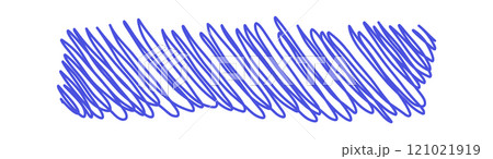 Scribble line. Hand Drawn lines in Pencil. Charcoal smears. Vector logo design element 121021919