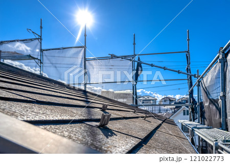 戸建て家屋の屋根修理工事 戸建て家屋の屋根修理工事 121022773