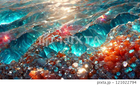 幻想的な異世界の海 121022794
