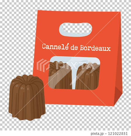 Canelés in a paper bag Canelés in a paper bag 121022831