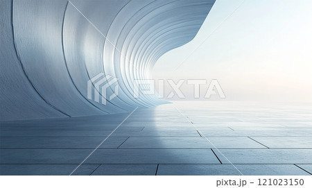 湾曲した 曲がる カール 121023150