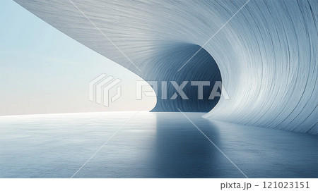 湾曲した 曲がる カール 121023151