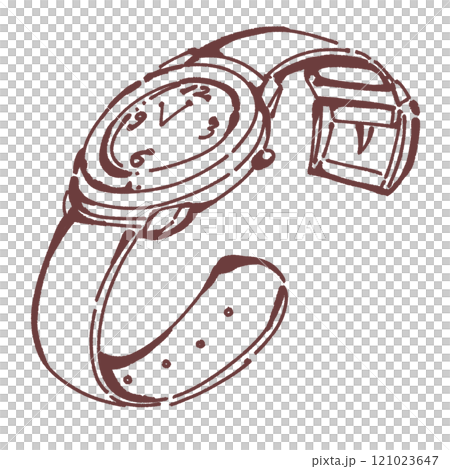Watch illustration 121023647