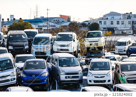 自動車解体業スクラップ置場 自動車解体業スクラップ置場 121024002