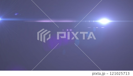 Image of light trails and spots over black background Image of light trails and spots over black background 121025713