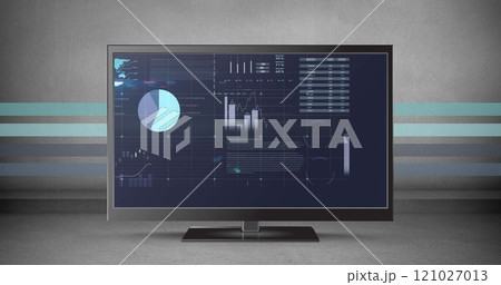 Different graphs in an LCD screen 121027013