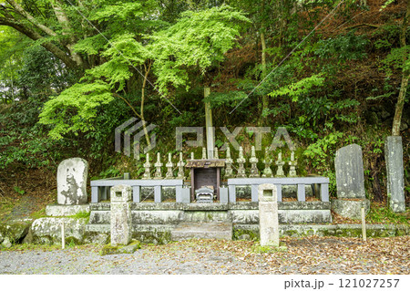 伊豆修善寺　指月殿　十三士の墓　静岡県伊豆市 121027257