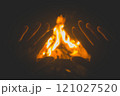 焚火のぬくもり 121027520