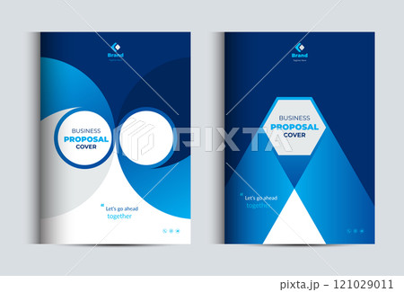 Corporate Business Proposal Catalog Cover Design Template Concepts 121029011
