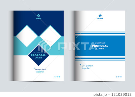 Corporate Business Proposal Catalog Cover Design Template Concepts 121029012