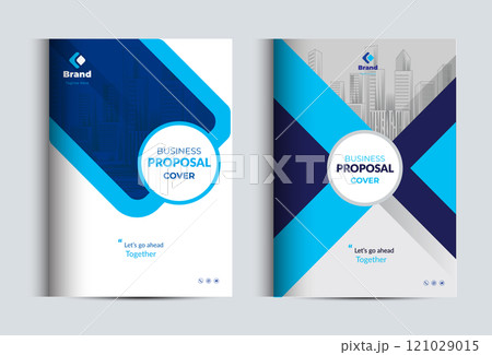 Corporate Business Proposal Catalog Cover Design Template Concepts 121029015