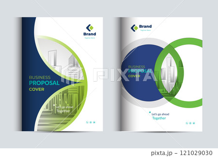 Corporate Business Proposal Catalog Cover Design Template Concepts 121029030