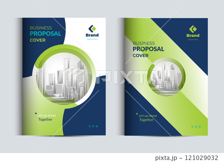 Corporate Business Proposal Catalog Cover Design Template Concepts 121029032