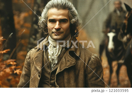 Rousseau, Jean-Jacques French-Swiss philosopher, writer and thinker of the Enlightenment. A man in a wig and suit. Rousseau, Jean-Jacques French-Swiss philosopher, writer and thinker of the Enlightenment. A man in a wig and suit. 121033595